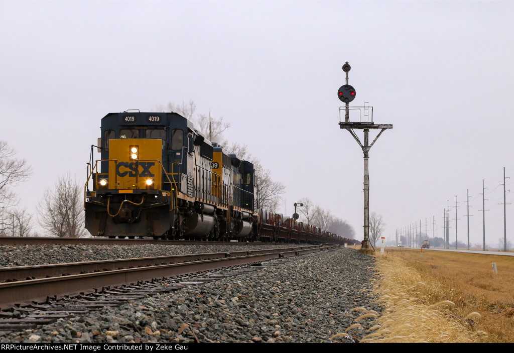 K597 - CSX 4019 - SE Ottawa